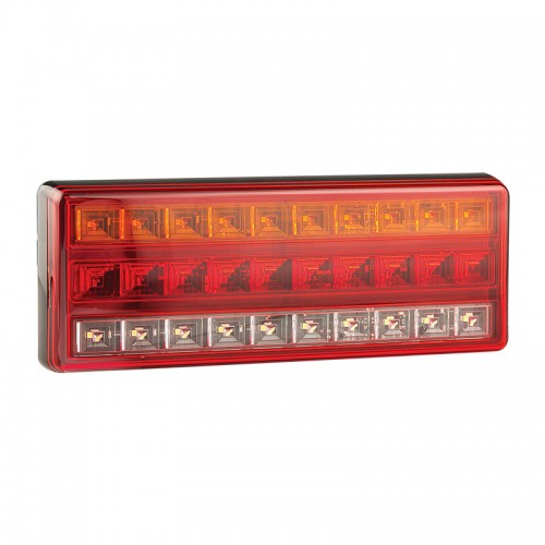 Rear Stop/Tail/Indicator/Reverse Lamp - 12/24V